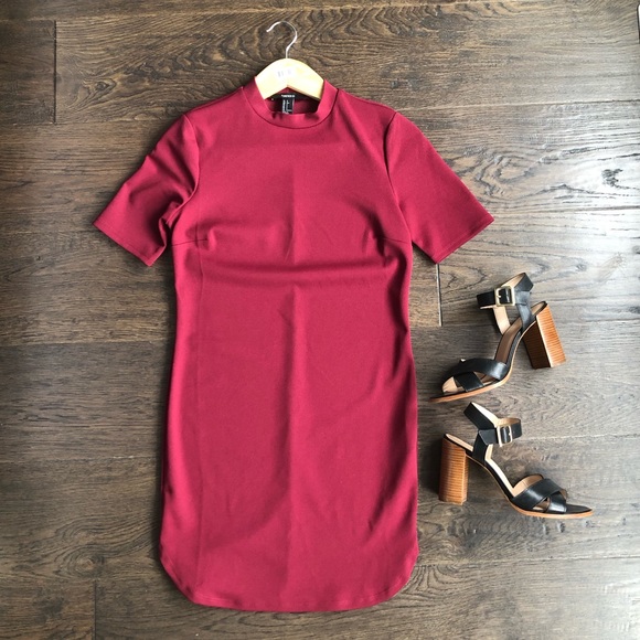 3/$30🌻Forever 21 High Neck Dress - Picture 1 of 4